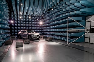 EMC anechoic chamber automotive testing-1