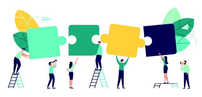 Connection and work status