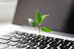 Umweltfreundlicher, nachhaltiger Computer