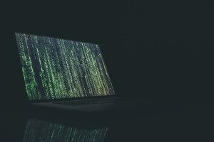 Laptop screen symbolises implementation of EUCC