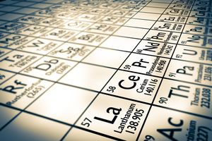 Rare earth minerals
