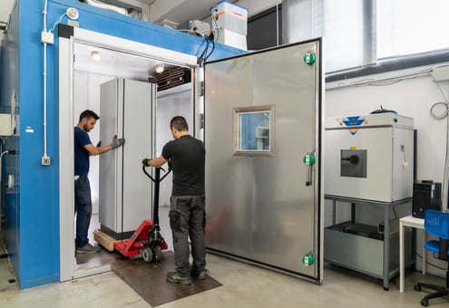 Nemko Ferrara walk-in chamber with technicans v1