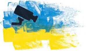 Ukrainian surveillance cameras hacked
