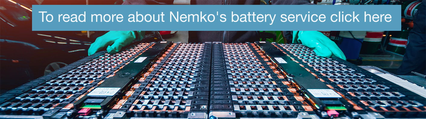 lithium-ion battery, Nemko is looking for a battery expert