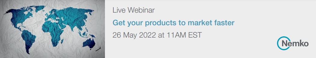 Live Webinar: Get your products to market faster