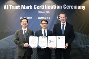 The first certification of AI granted