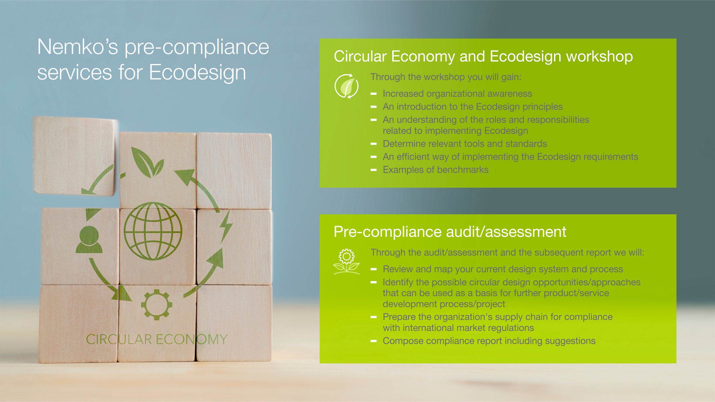 Ecodesign requirements to drive sustainable product development